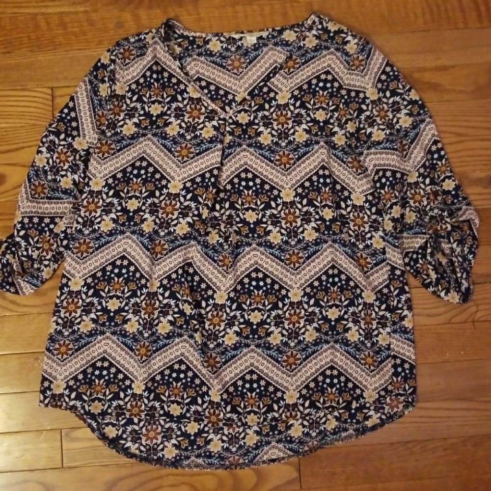 Pink Rose Blouse